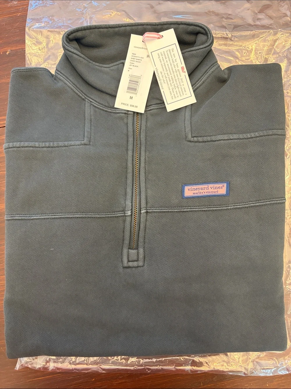 Vineyard Vines Classic Shep Shirt - Black - Picture 2 of 3